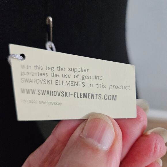 NEW Bebe Black Laser Cut Open Back Sleeveless Bling Maxi Dress Y2K ccasion - Picture 9 of 15